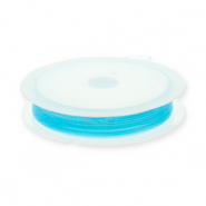 Elastiek draad 0.5mm Turquoise blue
