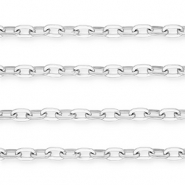 Benodigdheden van aluminium jasseron ankerketting Silver