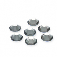 Strass steentjes Hotfix 6mm Black diamond