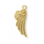 Bedels van Stainless steel Roestvrij staal (RVS) wing Gold