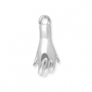 Bedels van Stainless steel Roestvrij staal (RVS) hand Silver