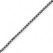 Top facet kralen Grey