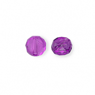 Top facet kralen Purple