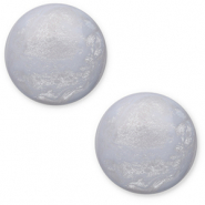 20 mm classic Polaris Elements cabochon Jais Sky blue