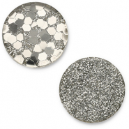 7 mm platte Polaris Elements cabochon Helios Beige