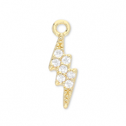TQ metaal Brass bedels thunder Gold-transparent