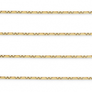 Benodigdheden van Stainless steel Roestvrij staal (RVS) jasseron rectangle Gold