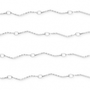 Benodigdheden van Stainless steel Roestvrij staal (RVS) jasseron waves Silver