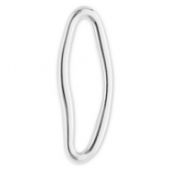 Benodigdheden van Stainless steel Roestvrij staal (RVS) tussenstuk oval Silver