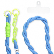 Musthave telefoonkoord incl. bevestiging Blue-green