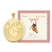 BY31&reg; Bedels van Stainless steel Roestvrij staal (RVS) horse Gold