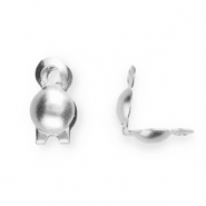 Benodigdheden van Stainless steel Roestvrij staal (RVS) kalotjes 3.2mm Silver
