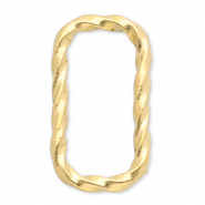 Benodigdheden van Stainless steel Roestvrij staal (RVS) tussenstuk rectangle Gold