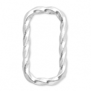 Benodigdheden van Stainless steel Roestvrij staal (RVS) tussenstuk rectangle Silver