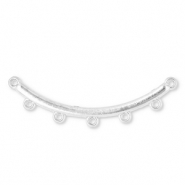 Benodigdheden van Stainless steel Roestvrij staal (RVS) tussenstuk arch with 5 loops Silver