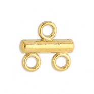 Benodigdheden van Stainless steel Roestvrij staal (RVS) hangers met 2 oogjes Gold