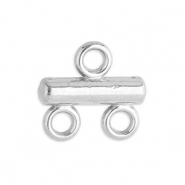 Benodigdheden van Stainless steel Roestvrij staal (RVS) hangers met 2 oogjes Silver
