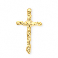 Metaal bedels DQ&reg; cross Goud (nikkelvrij)