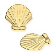 Metaal bedels DQ&reg; shell Goud (nikkelvrij)