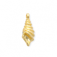 Metaal bedels DQ&reg; shell Goud (nikkelvrij)