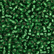 Miyuki 8/0 rocailles Silver Lined Lt.Green 8-0015