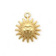Bedels van Stainless steel Roestvrij staal (RVS) sun Gold