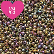 Rocailles 12/0 (2mm) Metallic shine multicolor galaxy