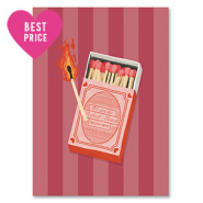BY31&reg; Kaartjes voor sieraden perfect "match" Red-pink