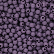 4 mm kralen van DQ acryl shiny Purple haze 18-3718 TCX