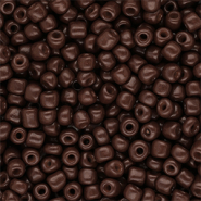Rocailles 6/0 (4mm) Dark brown