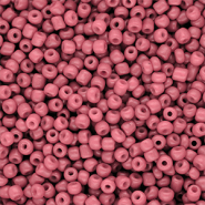 Rocailles 8/0 (3mm) Salmon pink