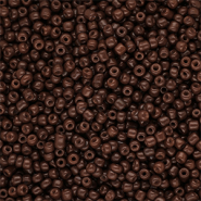 Rocailles 12/0 (2mm) Dark brown
