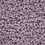 Rocailles 12/0 (2mm) Dusty mauve purple
