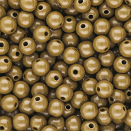 10 mm kralen van DQ acryl shiny Wood thrush brown 17-1129 TCX