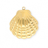 Bedels van Stainless steel Roestvrij staal (RVS) shell Gold