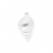 Bedels van Stainless steel Roestvrij staal (RVS) shell Silver