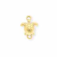 Benodigdheden van Stainless steel Roestvrij staal (RVS) tussenstuk turtle Gold