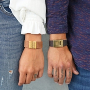 Inspiratiesets 20 mm DQ leren armbanden voor hem & haar
