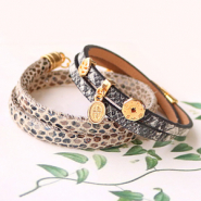 Inspiratiesets Armbanden met snake print!