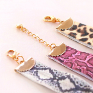Inspiratiesets sssSnake print! Oorbellen en armbanden met slangenprint