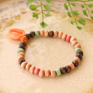 Inspiratiesets Hoe maak ik zomerse armbandjes met houten kralen?