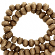 Houten kralen Houten kralen 4mm rond