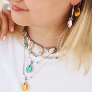 Inspiratiesets Creëer zomerse sieraden met resin Kauri schelpen