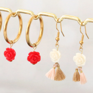 Inspiratiesets Laat je inspireren! Sieraden met roosjes kralen