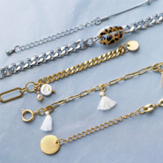 Inspiratiesets Maak trendy sieraden met de nieuwe rvs sieraad onderdelen 