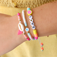 Inspiratiesets Get creative! Leuke enkelbandjes maken met katsuki kralen 
