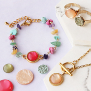 Inspiratiesets Ontwerp stijlvolle sieraden met Polaris cabochons  