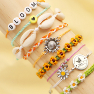 Inspiratiesets Zomerse armbanden maken met macramé draad 