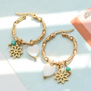 Inspiratiesets Sieraden ontwerpen met rvs bedels en tussenstukken 