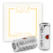 Kralen / bedels C.U.S® message beads sieraden